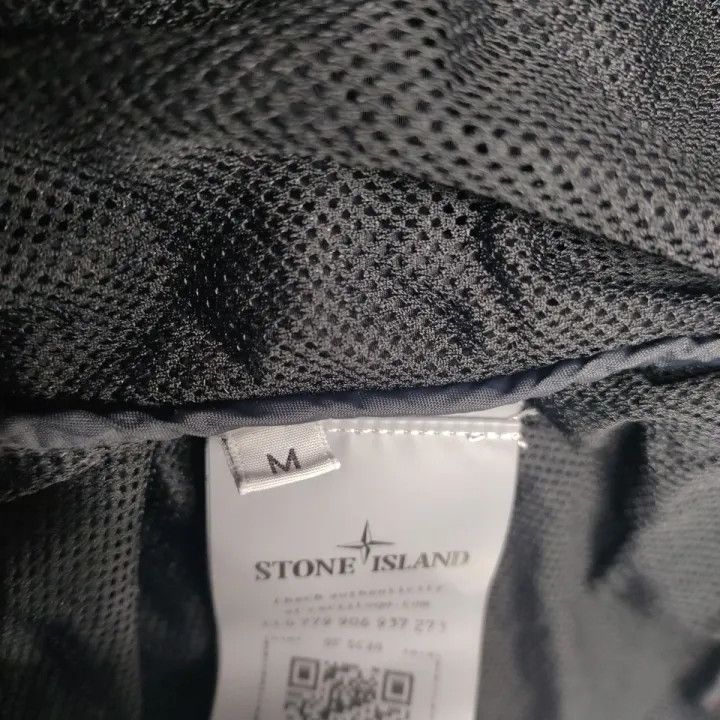 Stone Island Stone Island Black Logo Polo Jacket Size US M / EU 48-50 / 2 - 6 Thumbnail