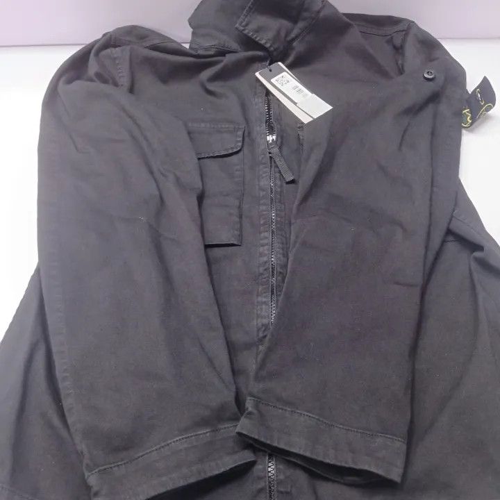 Stone Island Stone Island Classic Black Zip Jacket Size US S / EU 44-46 / 1 - 10 Thumbnail