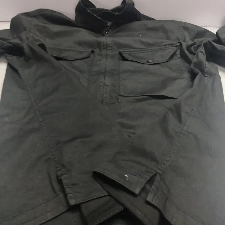 Stone Island Stone Island Classic Black Long Sleeve Jacket Size US XL / EU 56 / 4 - 14 Thumbnail