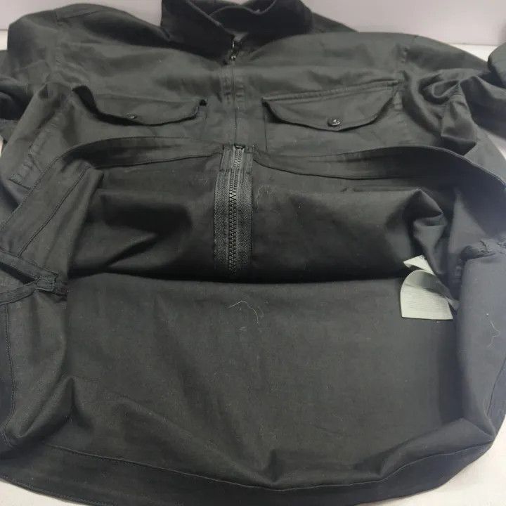 Stone Island Stone Island Classic Black Long Sleeve Jacket Size US XL / EU 56 / 4 - 15 Thumbnail