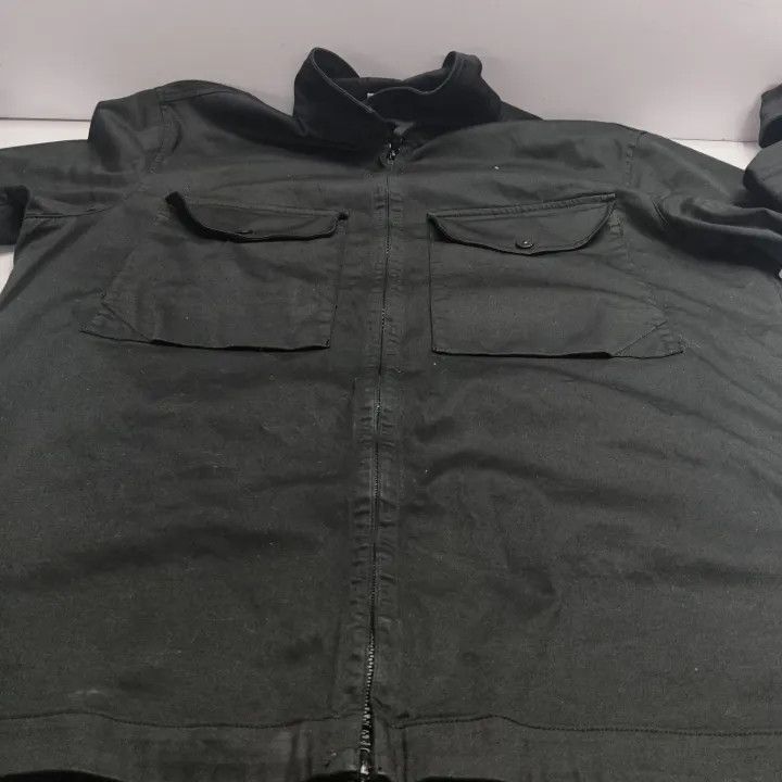 Stone Island Stone Island Classic Black Long Sleeve Jacket Size US XL / EU 56 / 4 - 13 Thumbnail