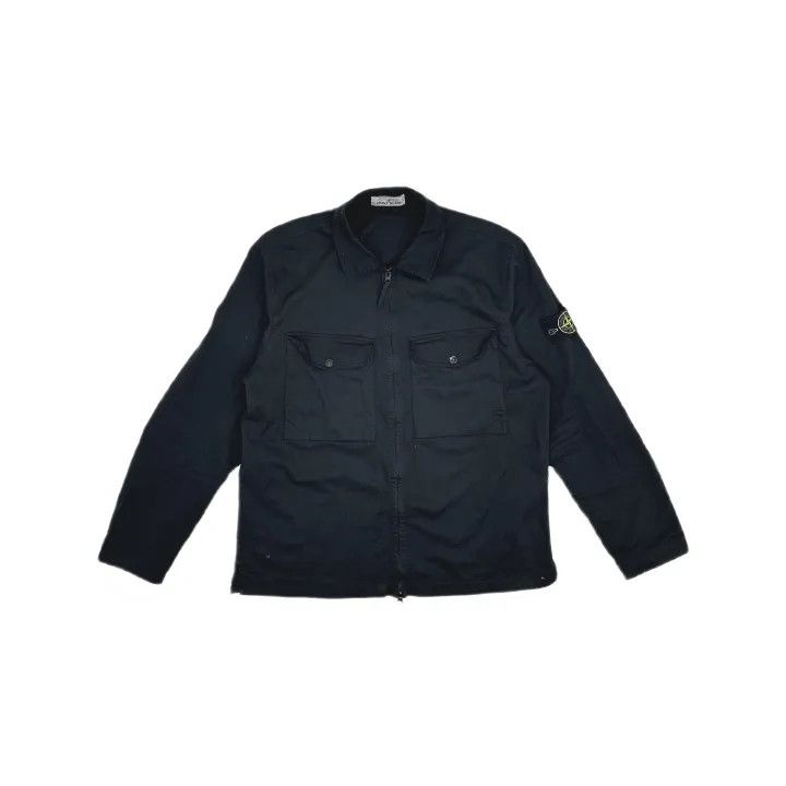Stone Island Stone Island Classic Black Long Sleeve Jacket Size US XL / EU 56 / 4 - 2 Thumbnail