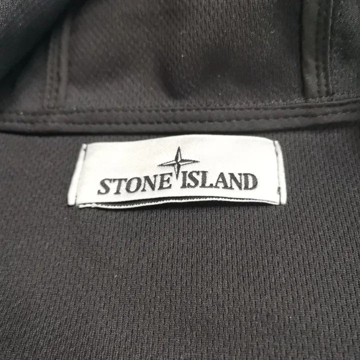Stone Island Stone Island Black Hooded Soft Shell Jacket Size US M / EU 48-50 / 2 - 6 Thumbnail