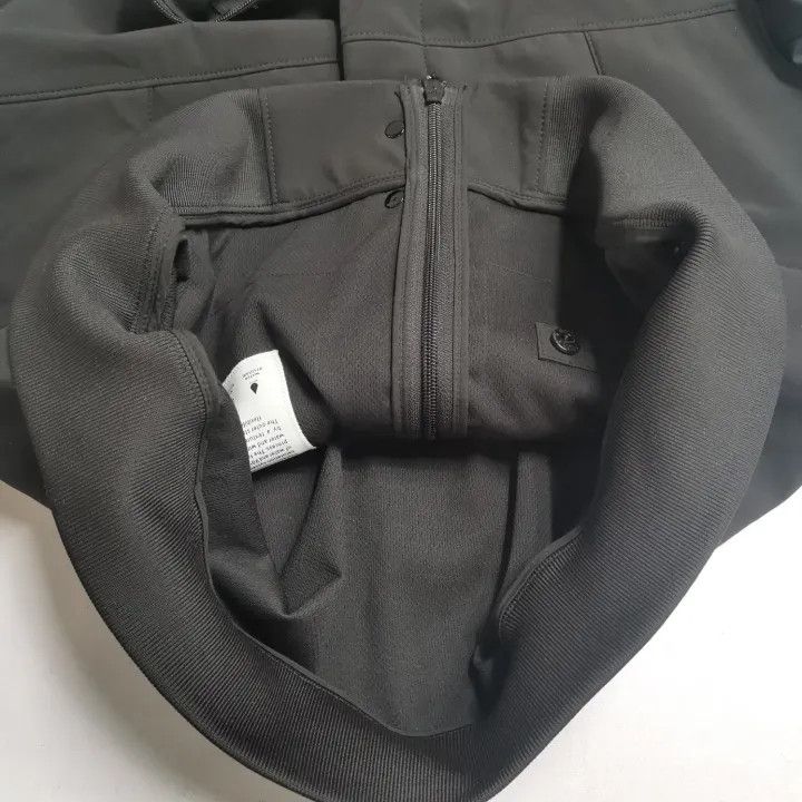Stone Island Stone Island Black Hooded Soft Shell Jacket Size US M / EU 48-50 / 2 - 11 Thumbnail