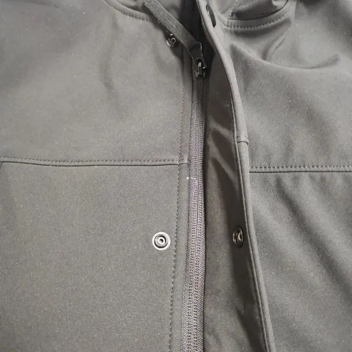Stone Island Stone Island Black Hooded Soft Shell Jacket Size US M / EU 48-50 / 2 - 12 Thumbnail