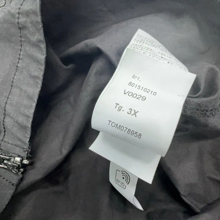 Stone Island Stone Island Black Long Sleeve Shirt Jacket Size US XXL / EU 58 / 5 - 4 Thumbnail