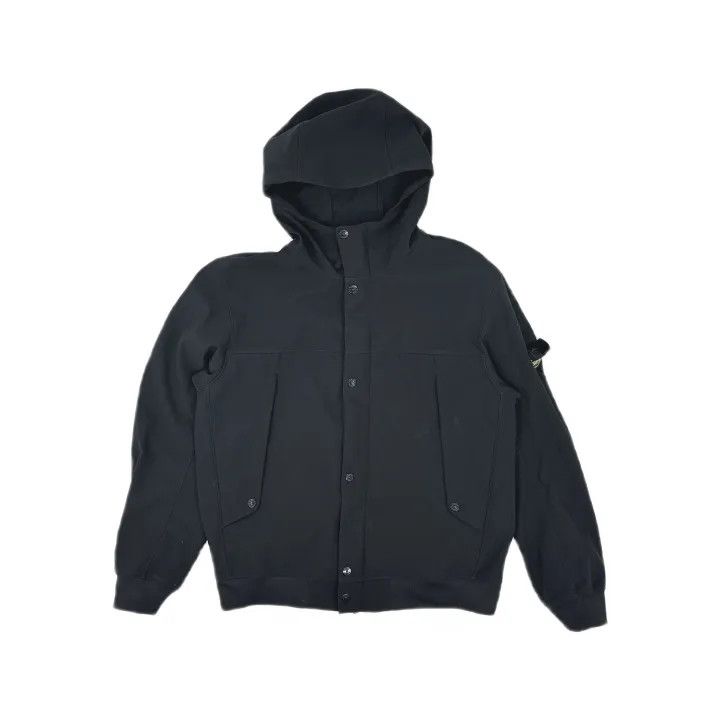 Stone Island Stone Island Soft Shell Hooded Jacket for Men Size US L / EU 52-54 / 3 - 2 Thumbnail
