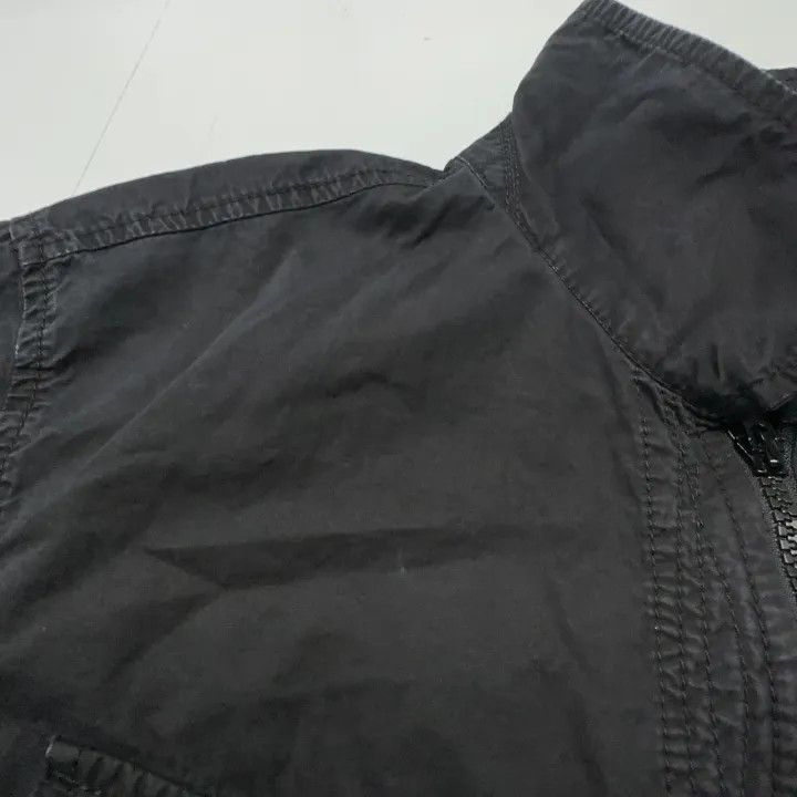 Stone Island Stone Island Classic Black Zip-Up Shirt Jacket Size US L / EU 52-54 / 3 - 7 Thumbnail