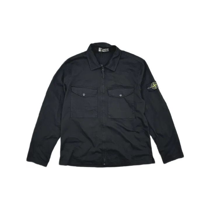 Stone Island Stone Island Classic Long Sleeve Zip Jacket Size US XL / EU 56 / 4 - 2 Thumbnail