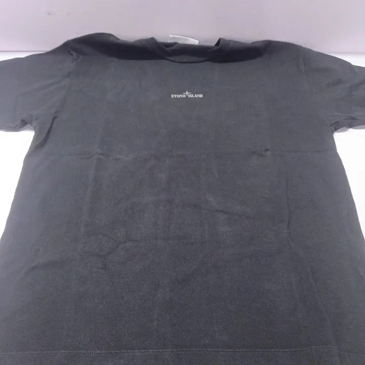 Stone Island Stone Island Black Graphic Print T-Shirt Size US S / EU 44-46 / 1 - 8 Thumbnail