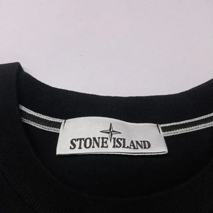 Stone Island Stone Island Black Graphic Print T-Shirt Size US S / EU 44-46 / 1 - 4 Thumbnail