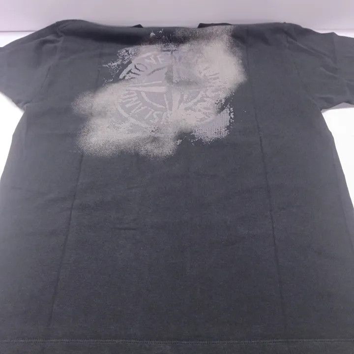 Stone Island Stone Island Black Graphic Print T-Shirt Size US S / EU 44-46 / 1 - 9 Thumbnail