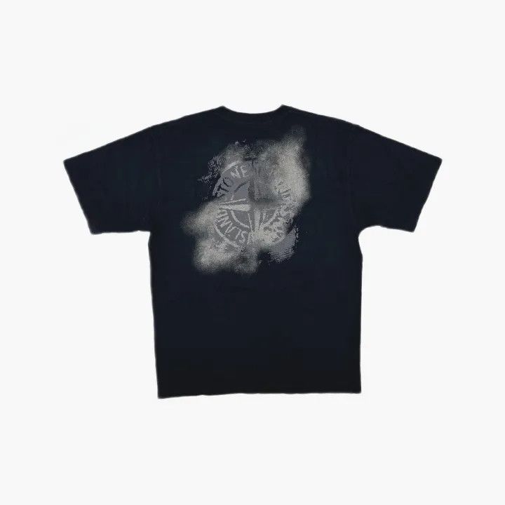 Stone Island Stone Island Black Graphic Print T-Shirt Size US S / EU 44-46 / 1 - 3 Thumbnail