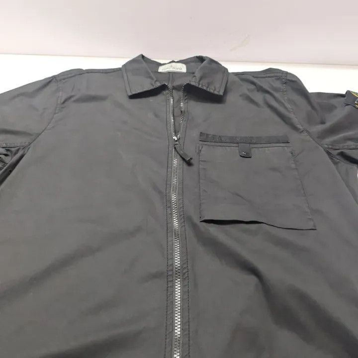 Stone Island Stone Island Black Pocket Logo Jacket Size US XL / EU 56 / 4 - 12 Thumbnail