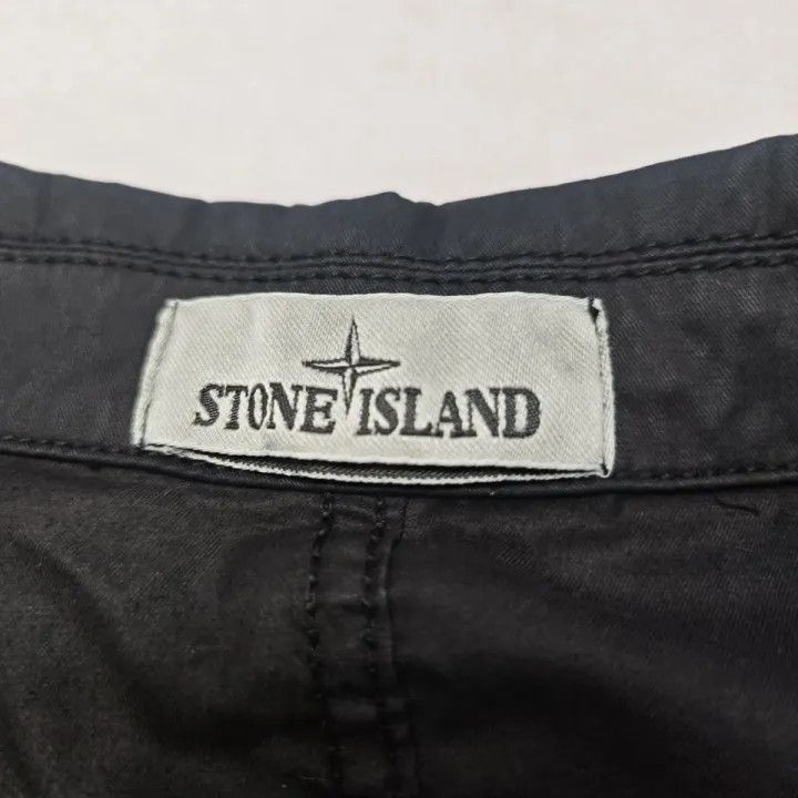 Stone Island Stone Island Black Pocket Logo Jacket Size US XL / EU 56 / 4 - 4 Thumbnail