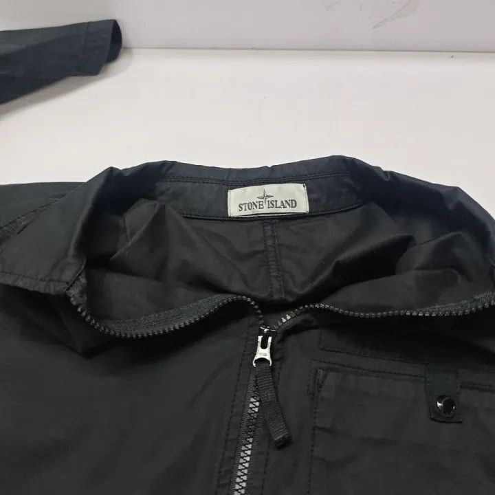 Stone Island Stone Island Black Pocket Logo Jacket Size US XL / EU 56 / 4 - 9 Thumbnail