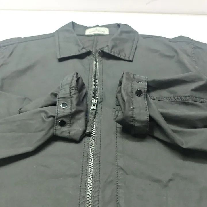 Stone Island Stone Island Black Pocket Logo Jacket Size US XL / EU 56 / 4 - 11 Thumbnail