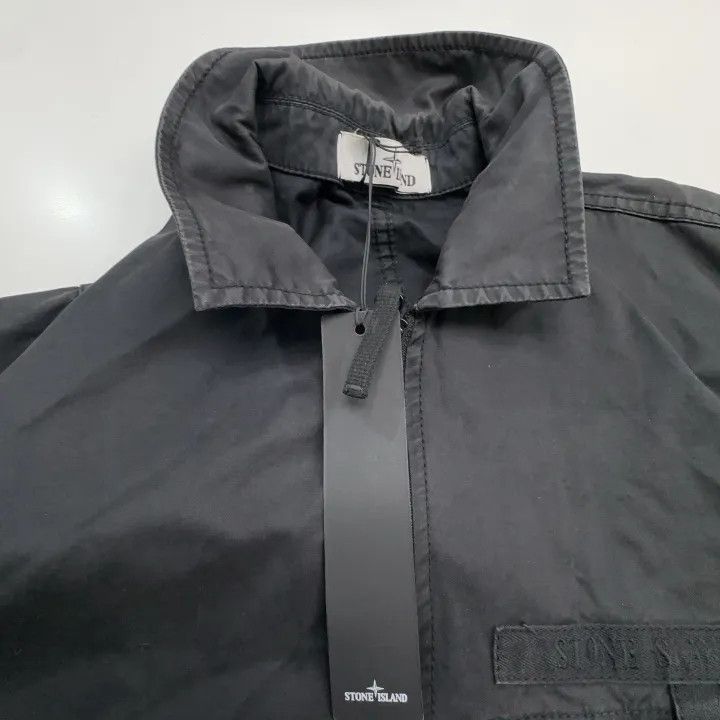 Stone Island Stone Island Black Logo Jacket for Men Size US XL / EU 56 / 4 - 8 Thumbnail