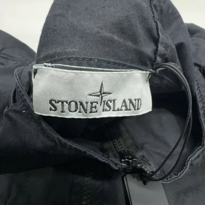 Stone Island Stone Island Black Lightweight Hooded Jacket Size US XXL / EU 58 / 5 - 6 Thumbnail