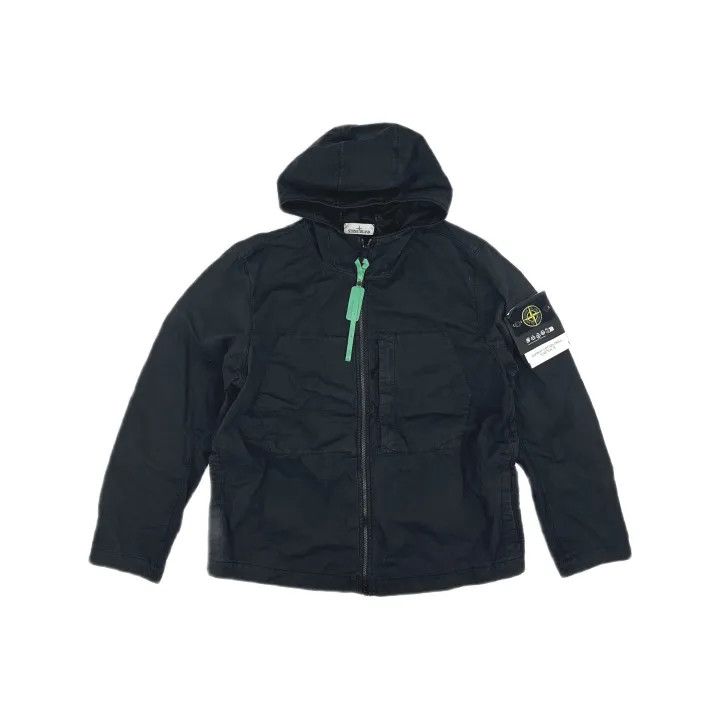 Stone Island Stone Island Black Lightweight Hooded Jacket Size US XXL / EU 58 / 5 - 2 Thumbnail