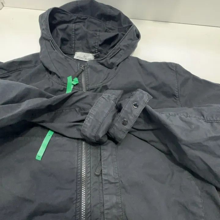 Stone Island Stone Island Black Lightweight Hooded Jacket Size US XXL / EU 58 / 5 - 9 Thumbnail