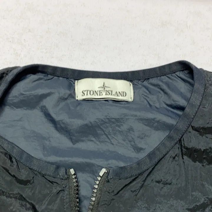 Stone Island Stone Island Black Zipper Vest for Men Size US XXL / EU 58 / 5 - 4 Thumbnail