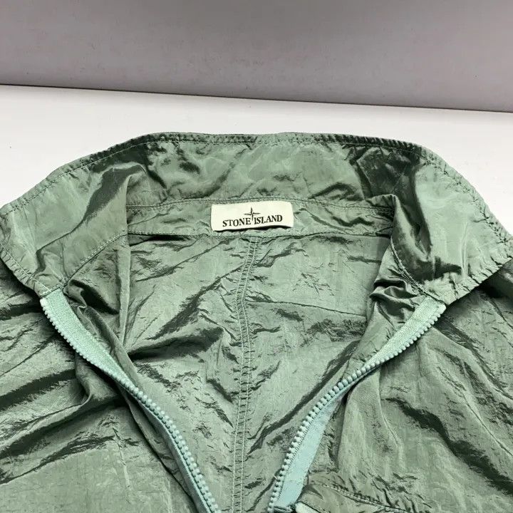 Stone Island Stone Island SS23 Metallic Nylon Long Sleeve Jacket Size US XL / EU 56 / 4 - 9 Thumbnail