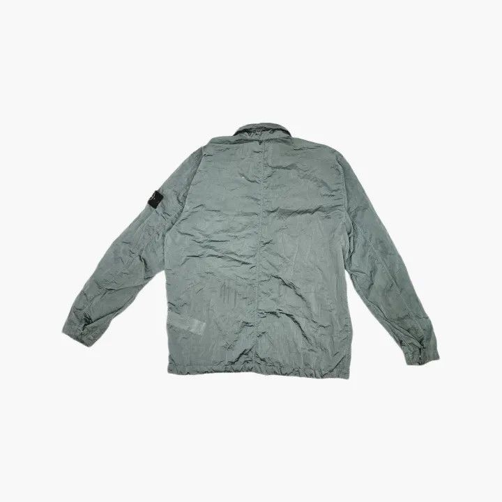 Stone Island Stone Island SS23 Metallic Nylon Long Sleeve Jacket Size US XL / EU 56 / 4 - 3 Thumbnail
