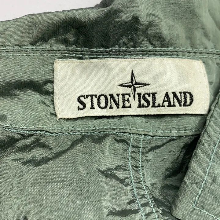 Stone Island Stone Island SS23 Metallic Nylon Long Sleeve Jacket Size US XL / EU 56 / 4 - 6 Thumbnail