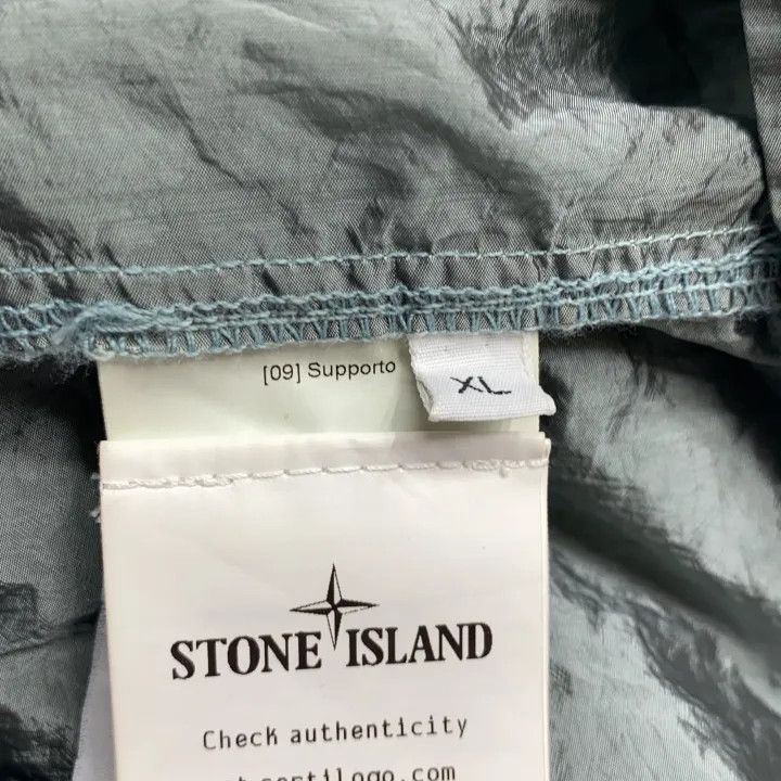 Stone Island Stone Island SS23 Metallic Nylon Long Sleeve Jacket Size US XL / EU 56 / 4 - 5 Thumbnail
