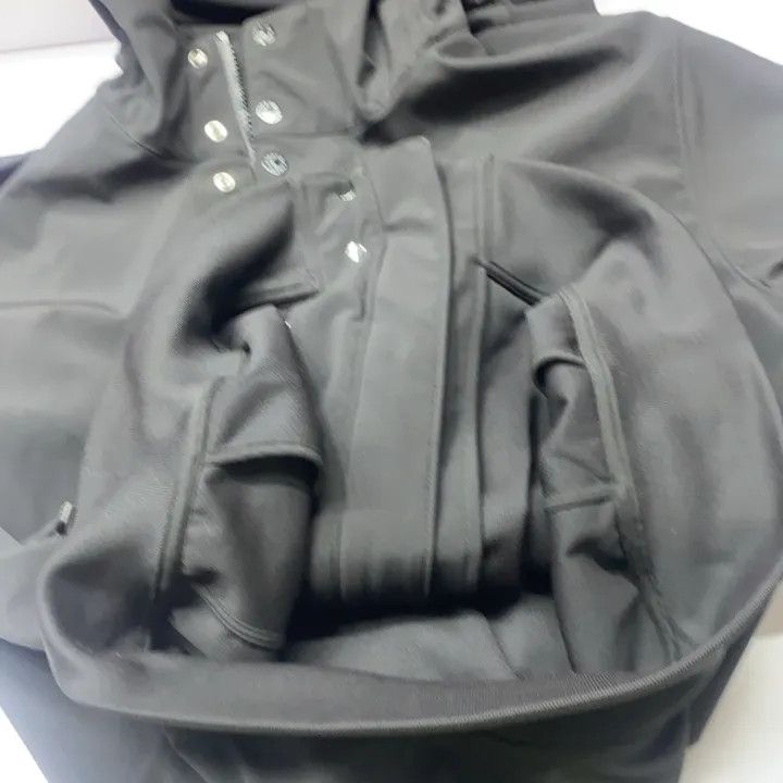 Stone Island Stone Island Soft Shell Black Hoodie Jacket Size US XL / EU 56 / 4 - 13 Thumbnail
