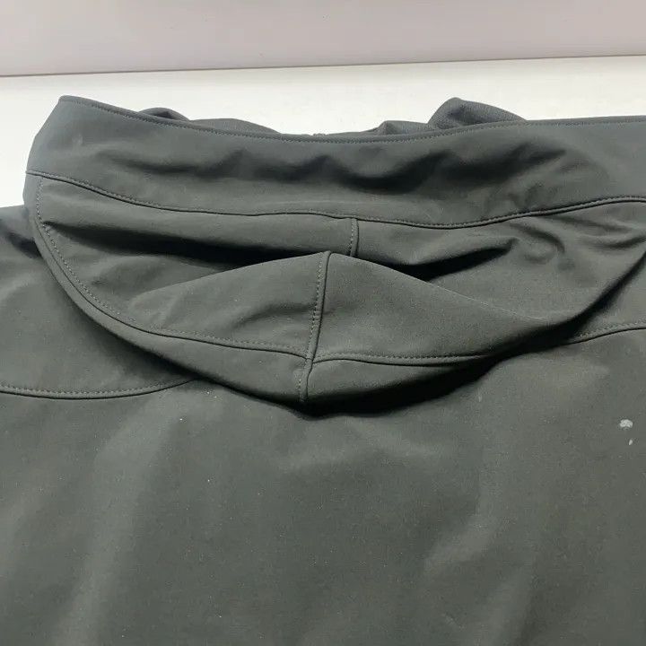 Stone Island Stone Island Soft Shell Black Hoodie Jacket Size US XL / EU 56 / 4 - 7 Thumbnail