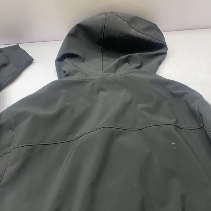 Stone Island Stone Island Soft Shell Black Hoodie Jacket Size US XL / EU 56 / 4 - 16 Thumbnail