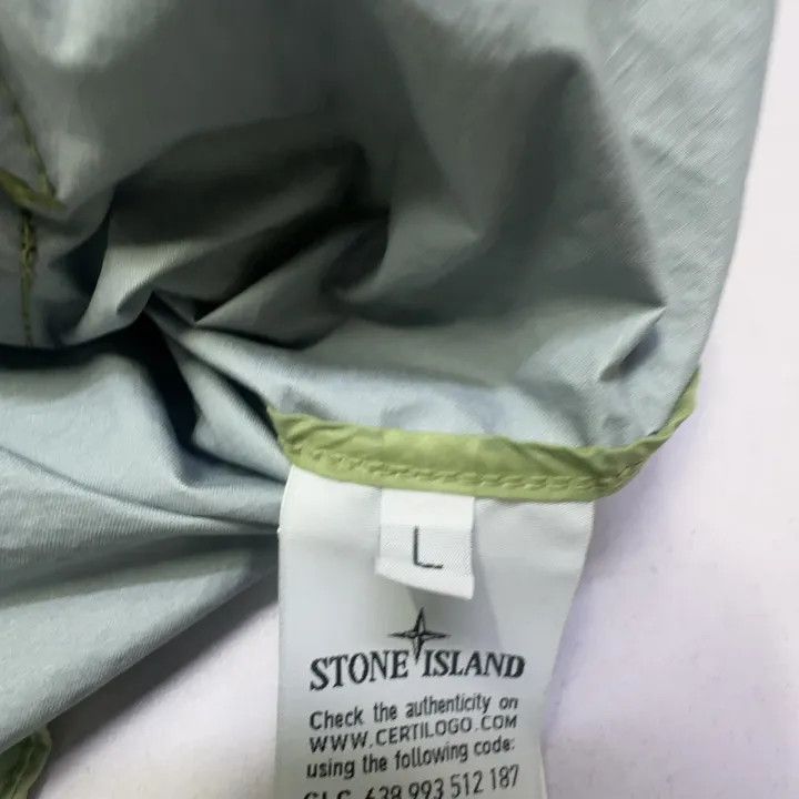 Stone Island Stone Island Green Zip Hooded Jacket Size US L / EU 52-54 / 3 - 4 Thumbnail