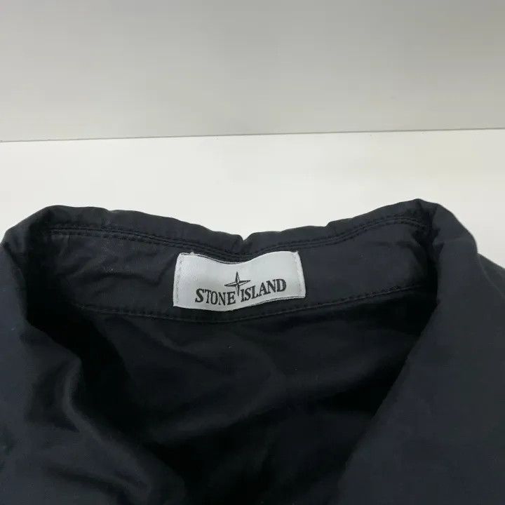 Stone Island Stone Island Black Cotton Shirt Jacket Size US XXL / EU 58 / 5 - 4 Thumbnail