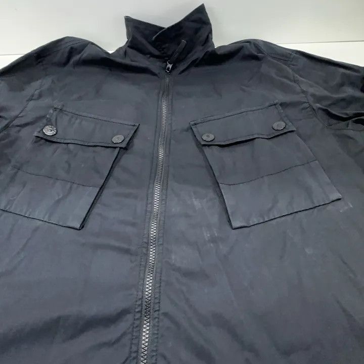 Stone Island Stone Island Black Cotton Shirt Jacket Size US XXL / EU 58 / 5 - 8 Thumbnail