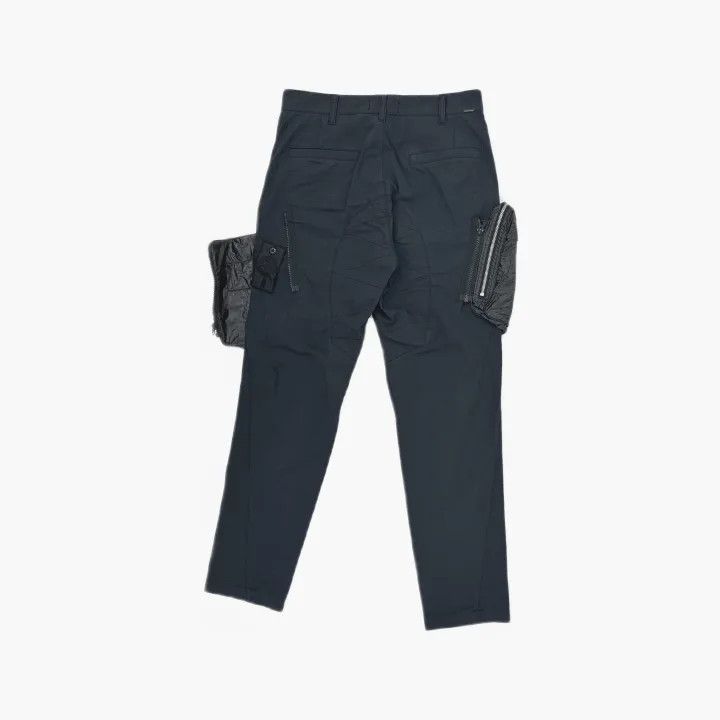 Stone Island Stone Island Black Casual Work Pants with Detachable Pockets Size US 44 / EU 60 - 3 Thumbnail