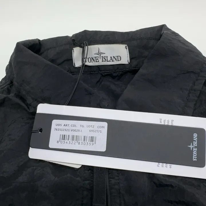 Stone Island Stone Island Black Nylon Meta Jacket Size US L / EU 52-54 / 3 - 5 Thumbnail