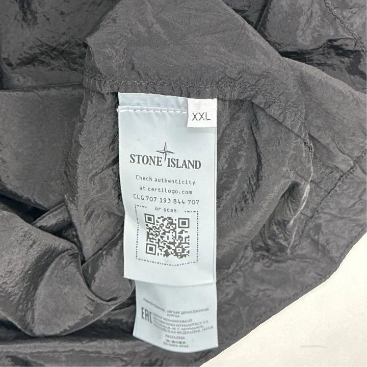 Stone Island Stone Island Black Nylon Meta Series Jacket Size US XXL / EU 58 / 5 - 3 Thumbnail