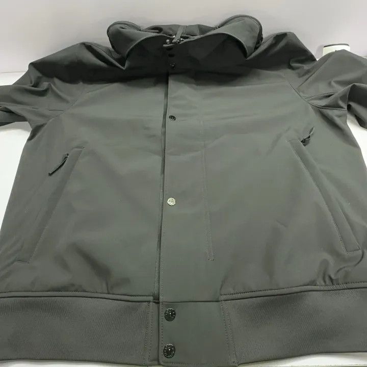 Stone Island Stone Island Black Casual Windbreaker Jacket Size US XXL / EU 58 / 5 - 11 Thumbnail