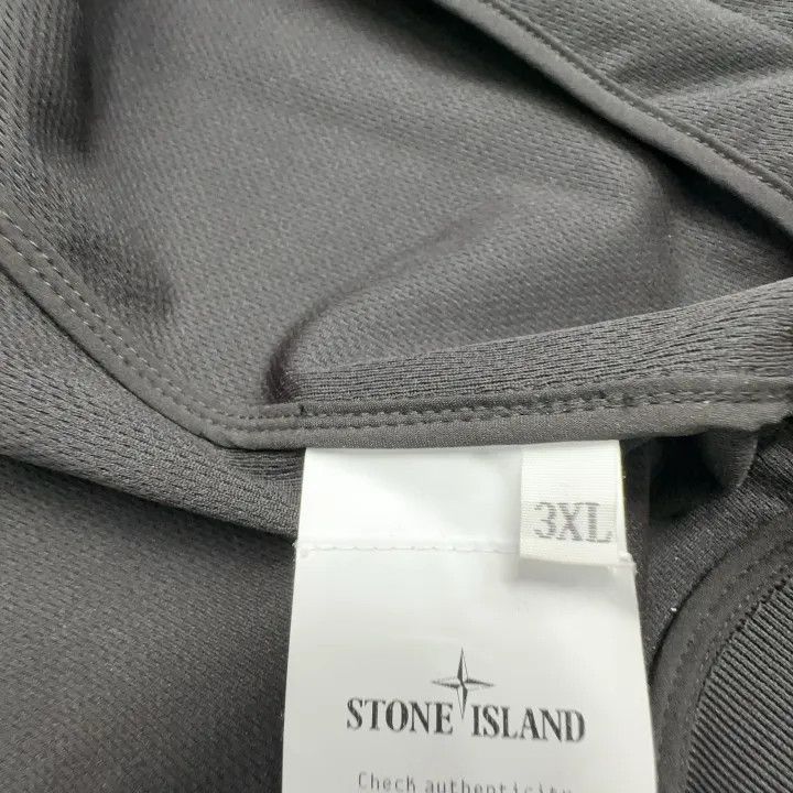 Stone Island Stone Island Black Casual Windbreaker Jacket Size US XXL / EU 58 / 5 - 5 Thumbnail