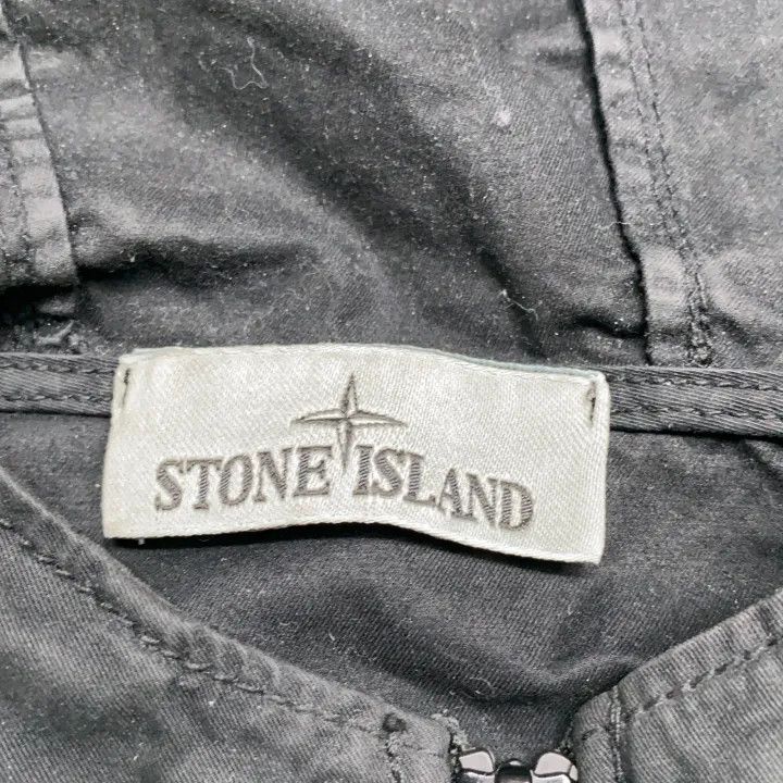 Stone Island Stone Island SS23 Lightweight Black Hooded Jacket Size US XL / EU 56 / 4 - 4 Thumbnail