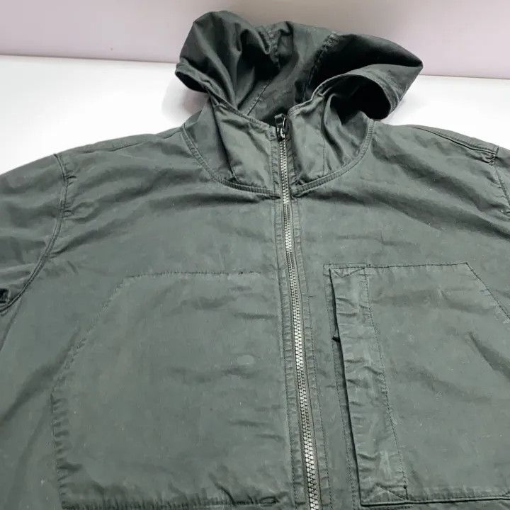 Stone Island Stone Island SS23 Lightweight Black Hooded Jacket Size US XL / EU 56 / 4 - 13 Thumbnail