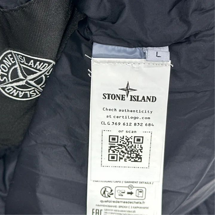 Stone Island Stone Island Men's Zippered Sleeveless Vest Black Size US L / EU 52-54 / 3 - 2 Thumbnail