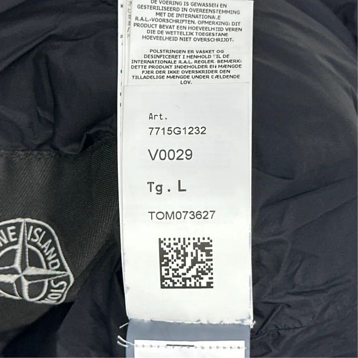 Stone Island Stone Island Men's Zippered Sleeveless Vest Black Size US L / EU 52-54 / 3 - 3 Thumbnail