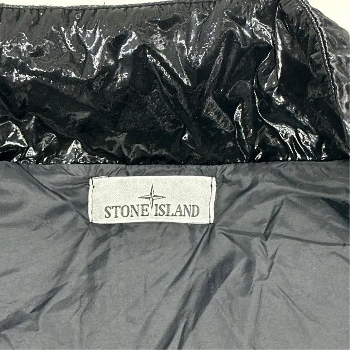 Stone Island Stone Island Men's Zippered Sleeveless Vest Black Size US L / EU 52-54 / 3 - 4 Thumbnail