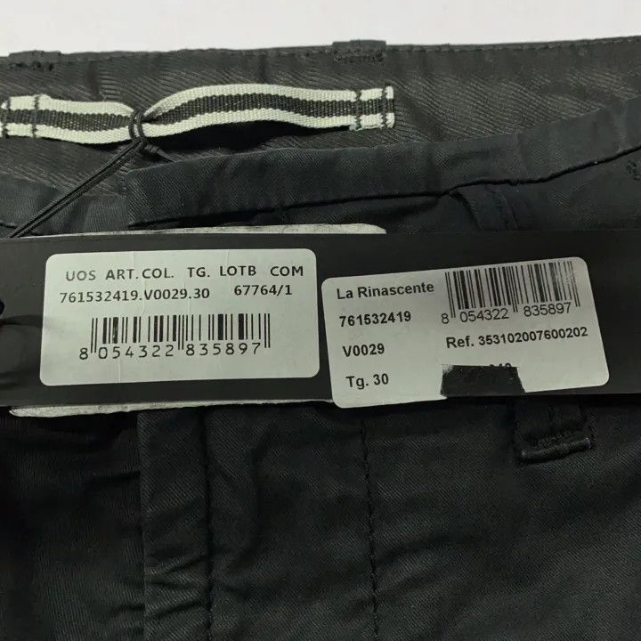 Stone Island Stone Island Black Cargo Pants for Men Size US 30 / EU 46 - 6 Thumbnail