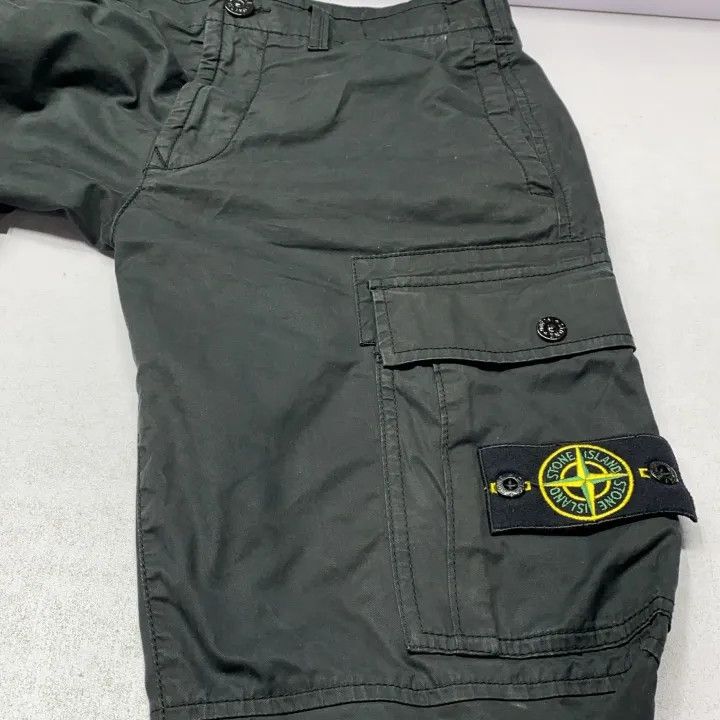 Stone Island Stone Island Black Cargo Pants for Men Size US 30 / EU 46 - 14 Thumbnail