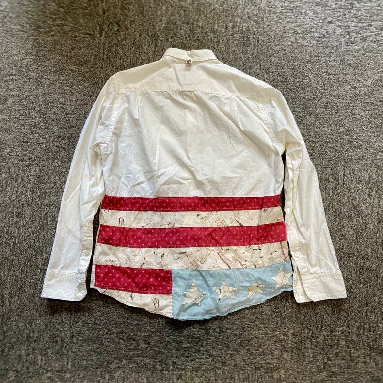 Visvim visvim 15ss lungta stars shirt in white-dmc Size US M / EU 48-50 / 2 - 3 Thumbnail