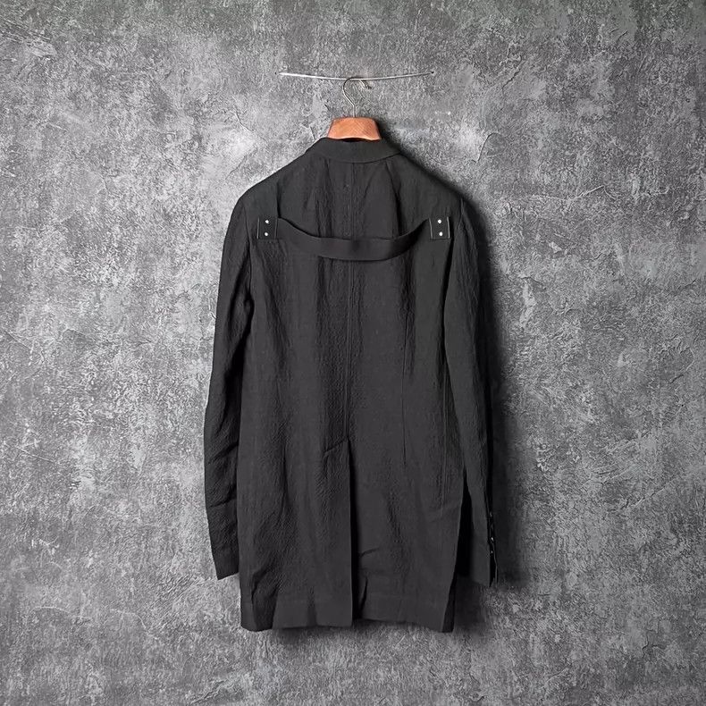 Rick Owens Rick Owens Black Casual Blazer with Pockets-dmc Size US M / EU 48-50 / 2 - 2 Thumbnail